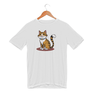 Nome do produto Camiseta Sport Dry UV Estampa Gato Tigre
