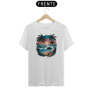 Nome do produto T-Shirt Quality Estampa Surf Palmeiras Sol Verão 