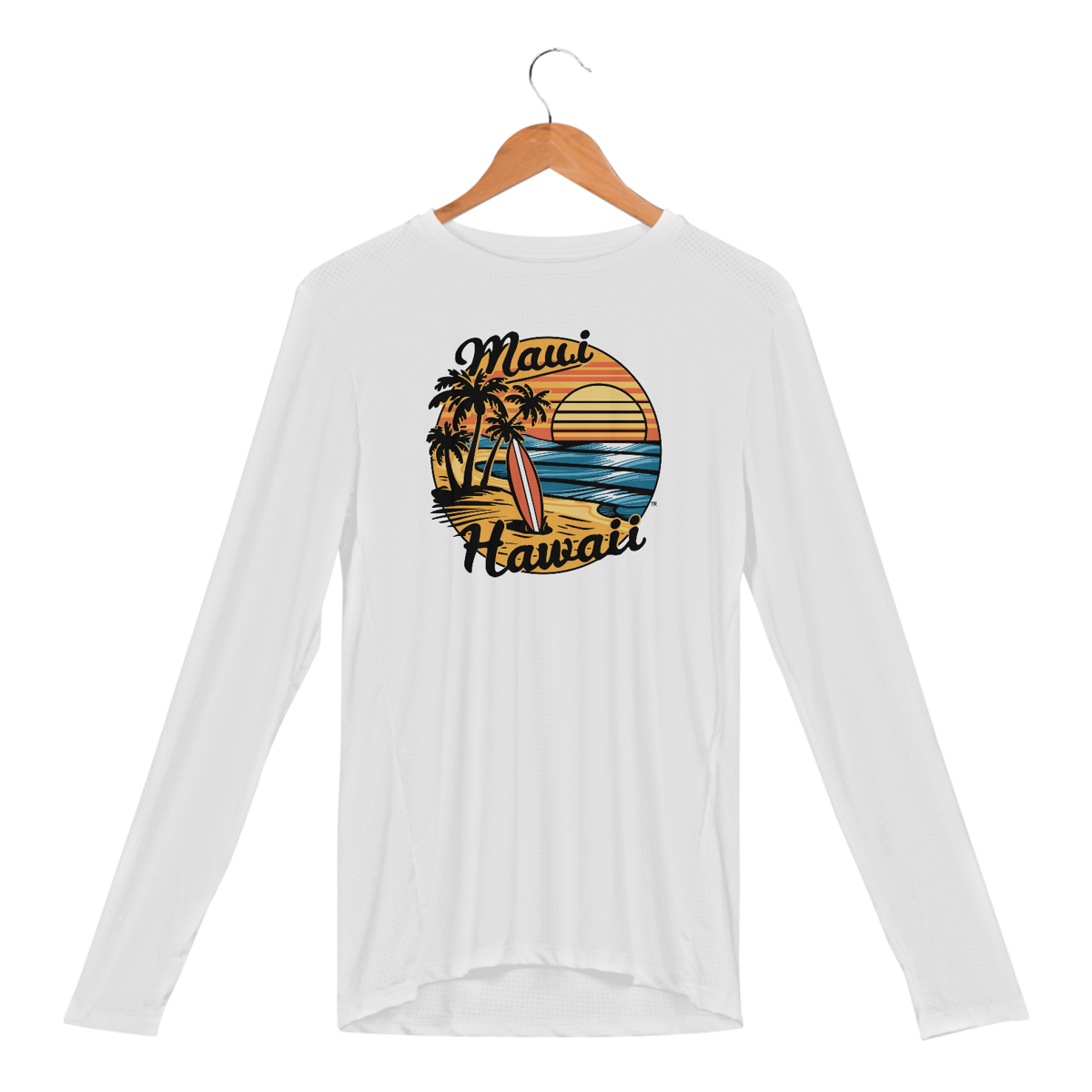 Nome do produto: Camisa Manga Longa Sport Dry UV Estampa Surf