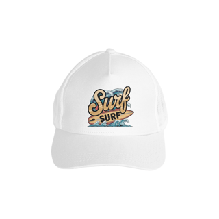 Nome do produto Boné Americano Com Tela Estampa Surf Onda