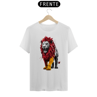 Nome do produto T-Shirt Quality Estampa Leão Colorido Corpo