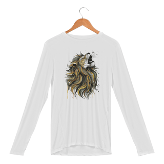 Nome do produto Camisa Manga Longa Sport Dry UV Estampa Leão Juba