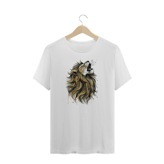 Nome do produto T-Shirt Plus Size GG Estampa Leão Juba
