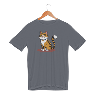 Nome do produto Camiseta Sport Dry UV Estampa Gato Tigre