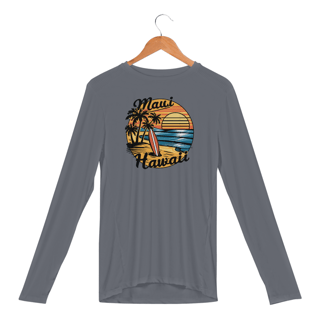 Nome do produto Camisa Manga Longa Sport Dry UV Estampa Surf