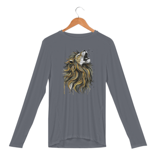 Nome do produto Camisa Manga Longa Sport Dry UV Estampa Leão Juba