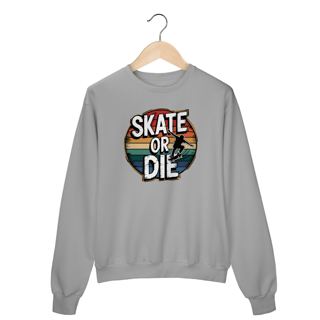 Nome do produto Moletom Fechado estampa Skate Sol