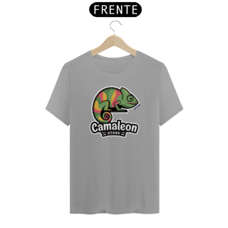 Nome do produto T-Shirt Quality Logo da Marca Camaleon Store