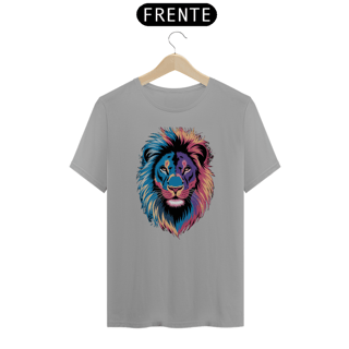 Nome do produto T-Shirt Quality Estampa Leão Colorido