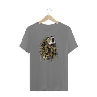 Nome do produto T-Shirt Plus Size GG Estampa Leão Juba