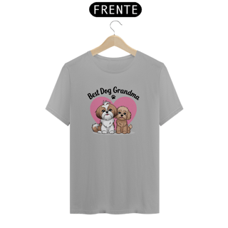 Nome do produto T- Shrt Classic Estampa de Dois Caes Shih Tz