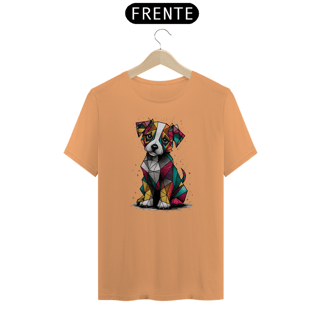 Nome do produto T-shirt Estonada Estampa Cao Cubismo