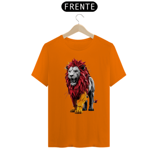 Nome do produto T-Shirt Quality Estampa Leão Colorido Corpo