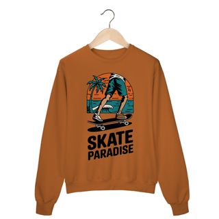 Nome do produto Moletom Fechado Estampa Skate Paradise