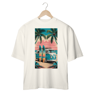 Nome do produto  Camiseta Oversized Estampa Surf Praia