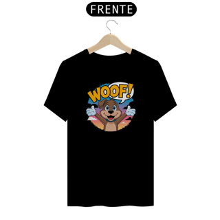 Nome do produto T-shirt Classic com Estampa de Cão Woof