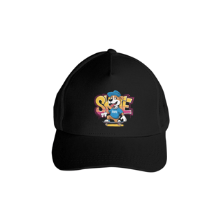 Nome do produto Bone Americano com estampa cao skate
