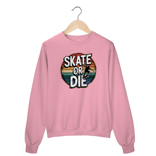 Nome do produto Moletom Fechado estampa Skate Sol