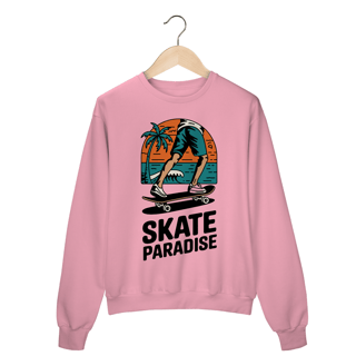Nome do produto Moletom Fechado Estampa Skate Paradise