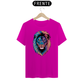 Nome do produto T-Shirt Quality Estampa Leão Colorido