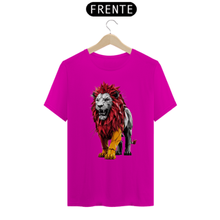 Nome do produto T-Shirt Quality Estampa Leão Colorido Corpo