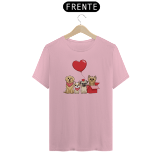 Nome do produto T-shirt Classic com Estampa de Quatro Cães