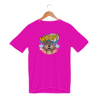 Nome do produto Camiseta Sport Dry UV Estampa Cao Woof