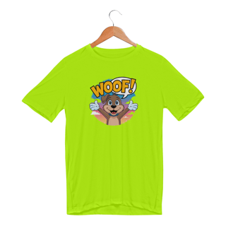 Nome do produto Camiseta Sport Dry UV Estampa Cao Woof