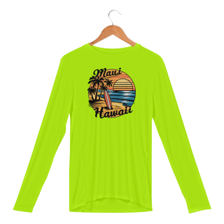 Nome do produto Camisa Manga Longa Sport Dry UV Estampa Surf