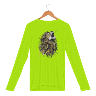 Nome do produto Camisa Manga Longa Sport Dry UV Estampa Leão Juba