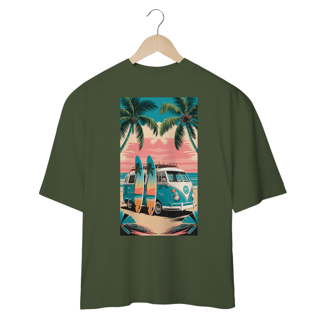Nome do produto  Camiseta Oversized Estampa Surf Praia