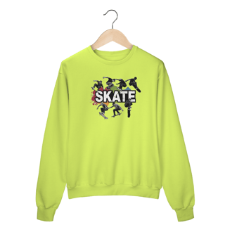 Nome do produto Moletom Fechado Estampa Skate Manobras