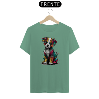 Nome do produto T-shirt Estonada Estampa Cao Cubismo