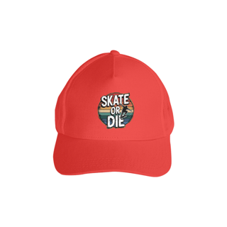 Nome do produto Boné Americano Com Tela Estampa Skate Sol