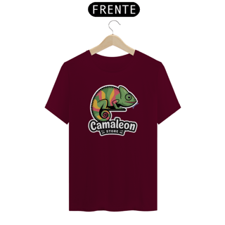 Nome do produto T-Shirt Quality Logo da Marca Camaleon Store