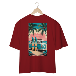 Nome do produto  Camiseta Oversized Estampa Surf Praia