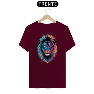 Nome do produto T-Shirt Quality Estampa Leão Colorido