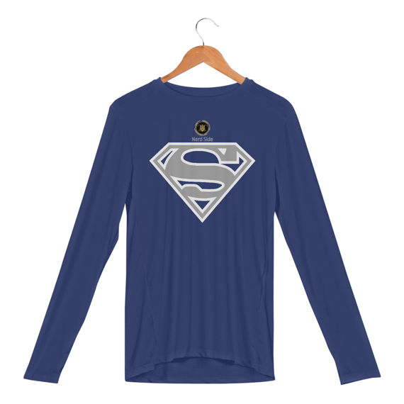 Camisa Manga Longa com Estampa UV Fromhell Nerd Side