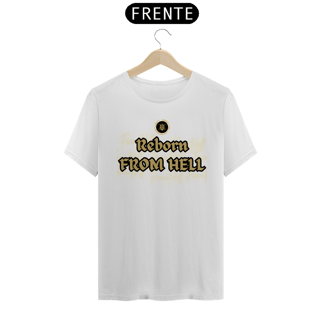 Nome do produto T-shirt Masculina Estampada Reborn From Hell Casual I