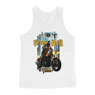 Nome do produto Regata Masculina Estampada Motoqueiro From Hell 