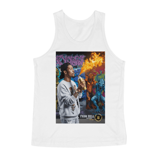 Nome do produto Regata Masculina Estampada Grafiteiro From Hell 