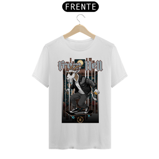 Nome do produto T-shirt Masculina Estampada Algodão Pima Skatista From Hell 