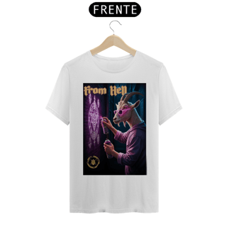 Nome do produto T-shirt Masculina Estampada Algodão Pima Grafiteiro From Hell 