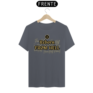 Nome do produto T-shirt Masculina Estampada Reborn From Hell Casual I