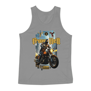 Nome do produto Regata Masculina Estampada Motoqueiro From Hell 