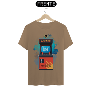 Nome do produto T-shirt Masculina Estampada Fromhell Nerd Side Arcade