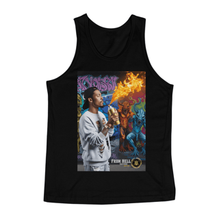 Nome do produto Regata Masculina Estampada Grafiteiro From Hell 