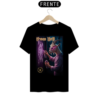 Nome do produto T-shirt Masculina Estampada Algodão Pima Grafiteiro From Hell 