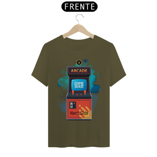 Nome do produto T-shirt Masculina Estampada Fromhell Nerd Side Arcade