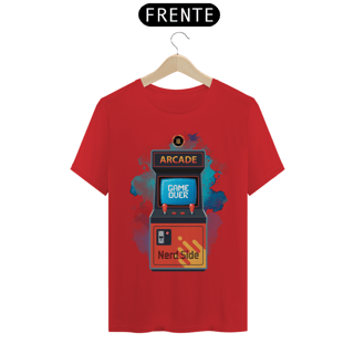 Nome do produto T-shirt Masculina Estampada Fromhell Nerd Side Arcade